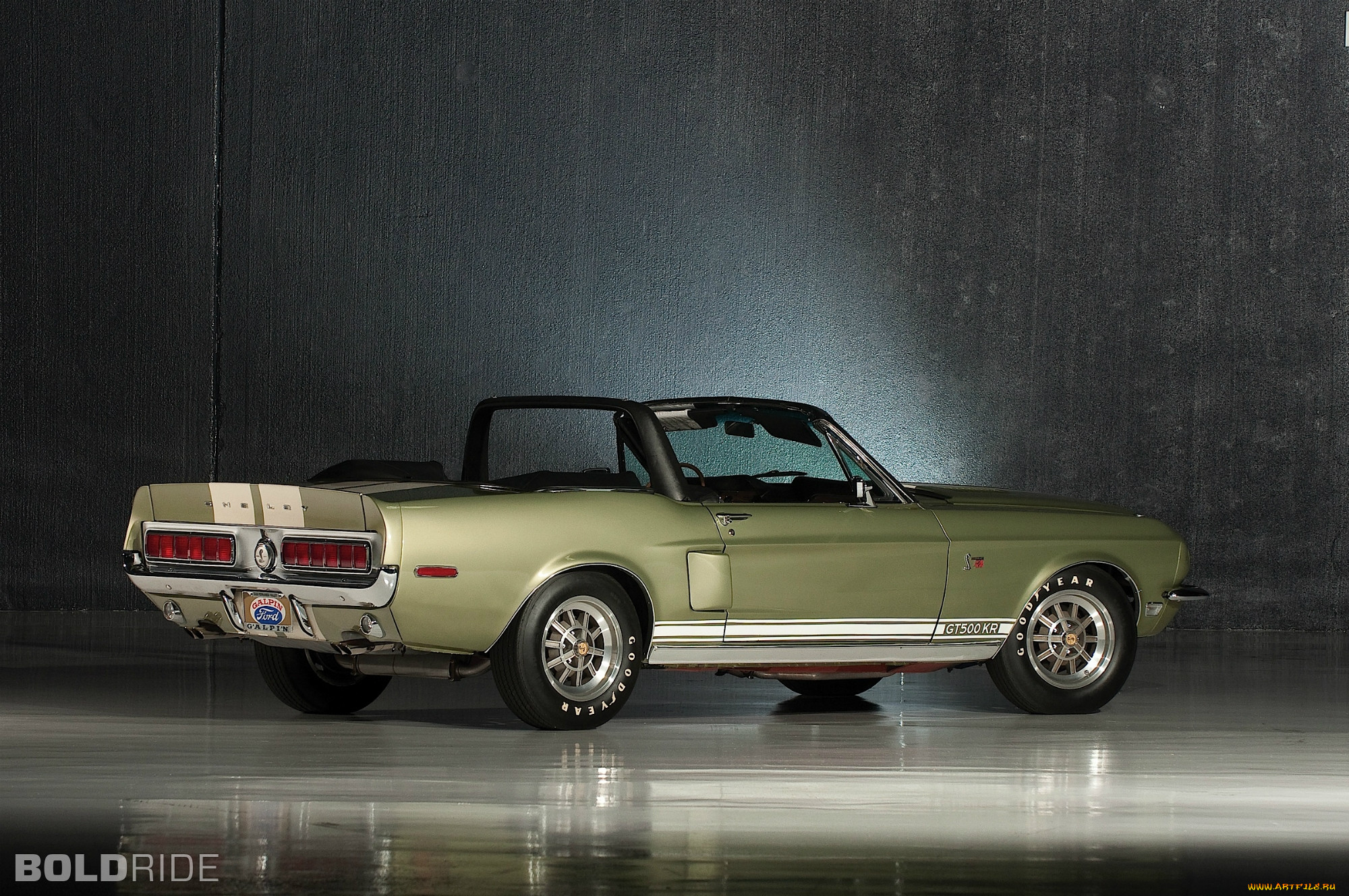 ford, mustang, shelby, gt500, kr, convertible, 